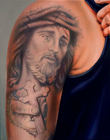 Divine Body - acrylic on canvas - cm 35x28 - 2024 